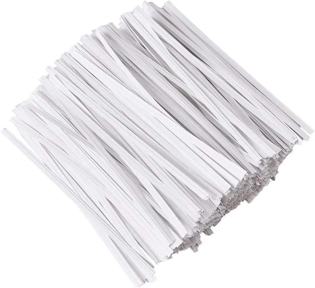 Twist Tie 3/16 X 3.5" White