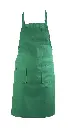 UPDATE BAP-GR Cotton Apron 33" x 28" Green