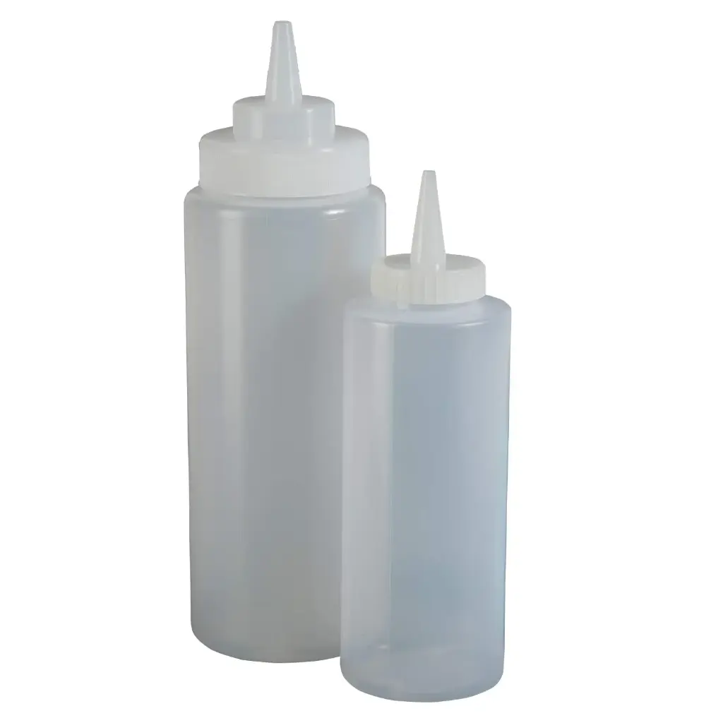 UPDATE SBC-12 12 Oz Clear Squeeze Bottle