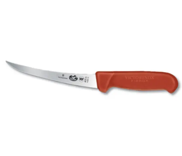 Victorinox 40420 6" Semi-Stiff Boning Knife Red