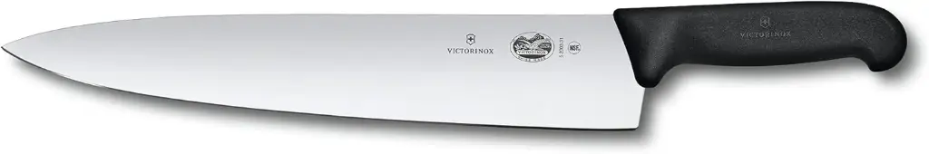 Victorinox 40522 12" Chef Knife Black Fibrox Handle
