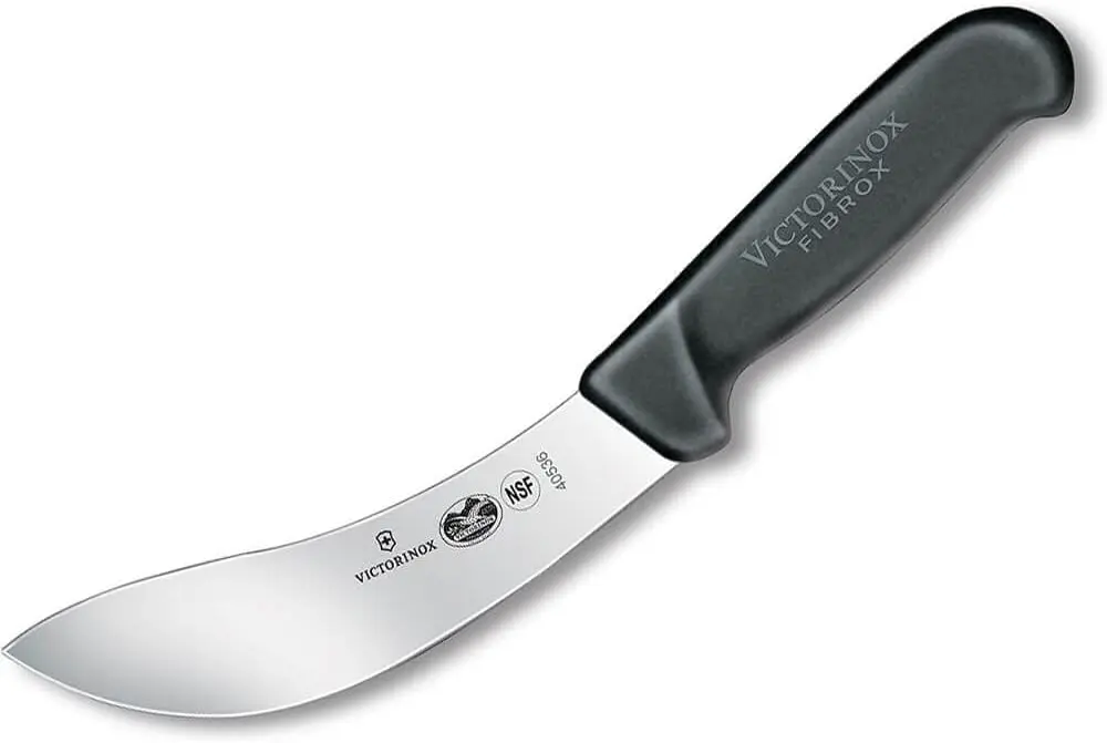 Victorinox 40536 6" Beef Skinning Knife Black