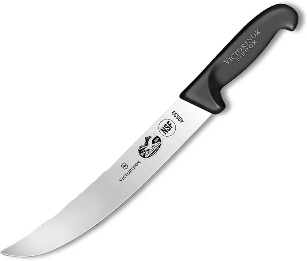 Victorinox 40539 10" Curved Cimeter Knife Black
