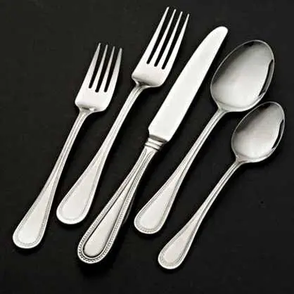 WINCO 0005-03 Stainless Steel DOTS Dinner Spoon