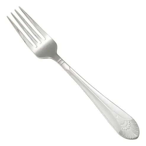 WINCO 0031-05 Stainless Steel Peacock Dinner Fork Heavy
