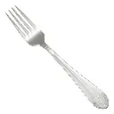 WINCO 0031-05 Stainless Steel Peacock Dinner Fork Heavy