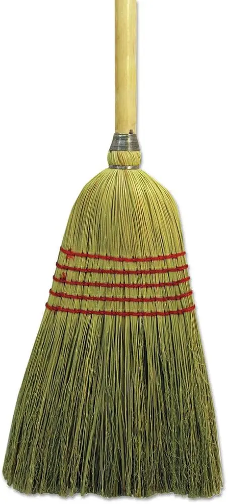 WINCO BRM-55 Natural Corn Fiber Broom 55 Inch
