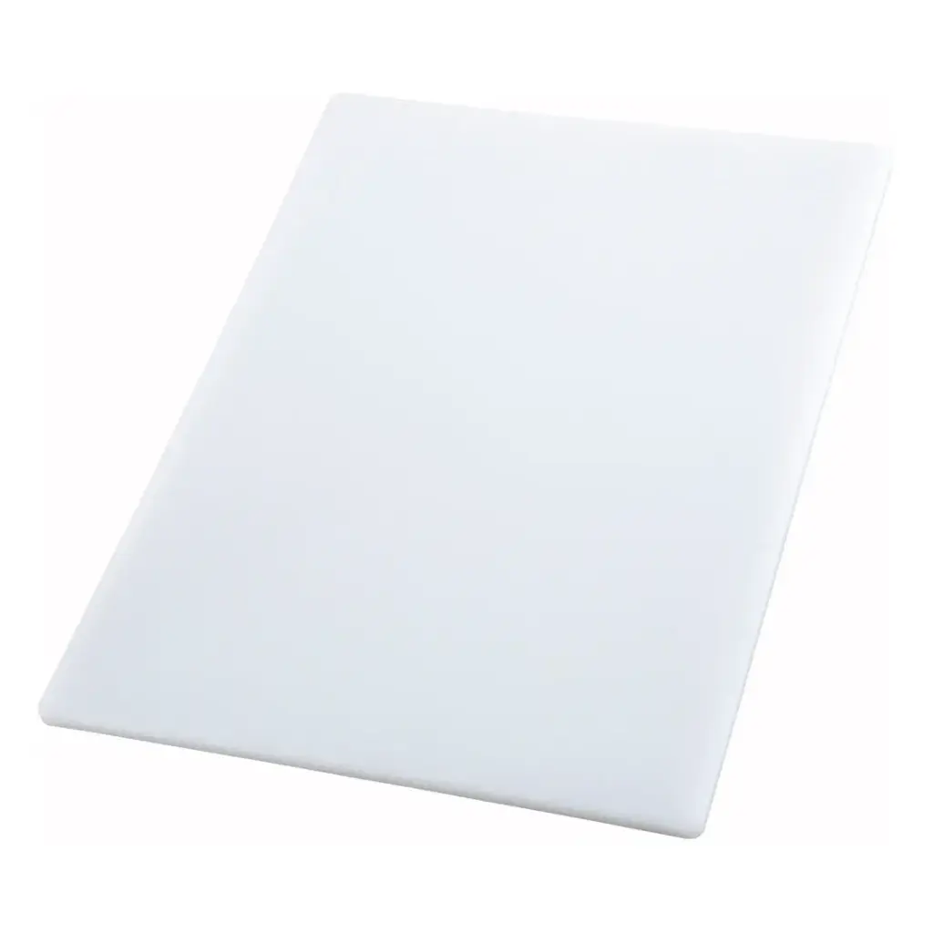 WINCO CBWT-1824 24" x 18" White Cutting Board