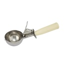 WINCO ICD-10 3 3/4 Oz Ivory Scoop Disher