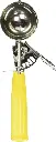 WINCO ICD-20 2 1/2 Oz Yellow Scoop Disher