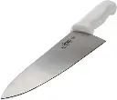 WINCO KWH-7 10" Cook Knife White Handle