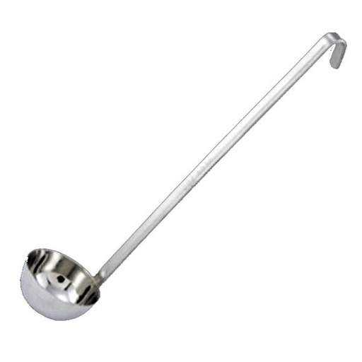 WINCO LDT-6 6 Oz Two Piece Ladle 14" Handle