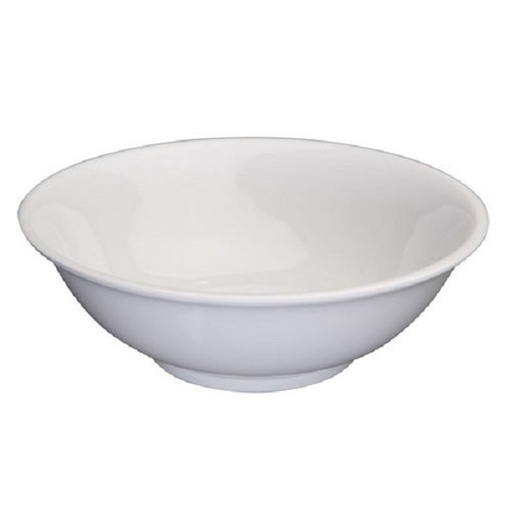 WINCO MMB-52W 52 Oz Melamine Rimless Bowl