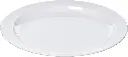WINCO MMPR-10W Round Plate WHITE 10" DZ