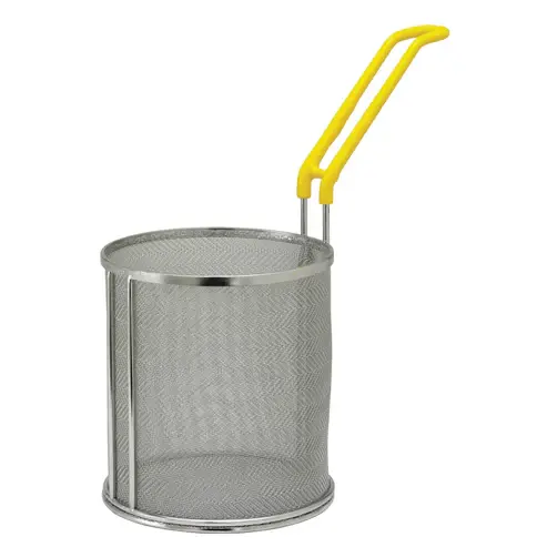 WINCO MPF-67 Mesh Cylindrical Basket 6.5" Diameter