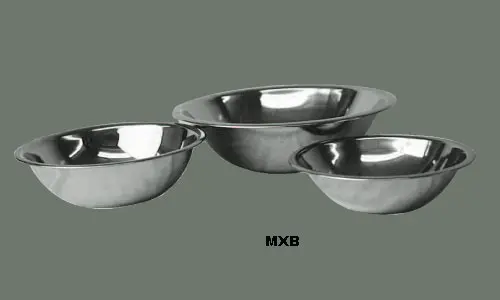 WINCO MXB-300Q 3 Qt. Stainless Steel Mixing Bowl