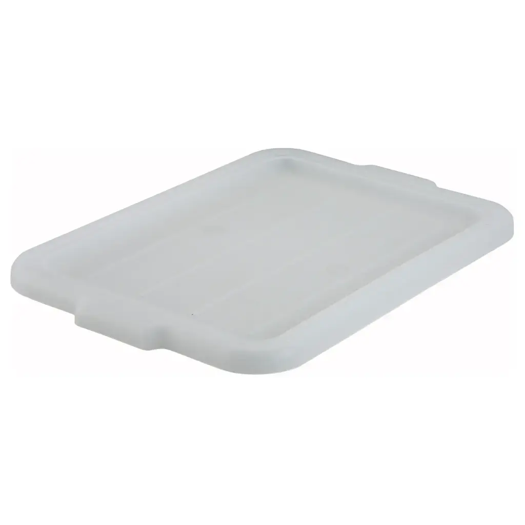 WINCO PL-57W Tote Box Lid for 5" or 7" Height