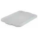 WINCO PL-57W Tote Box Lid for 5" or 7" Height