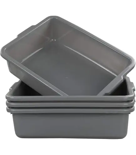 WINCO PL-5K Tote Box 15.5" x 20.5"