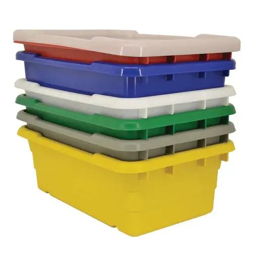 WINCO PL-7K Tote Box 15.5" x 21" x 7"