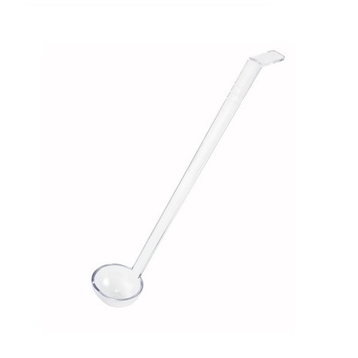 WINCO PLD-13C 1 Oz Clear Polycarbonate Ladle