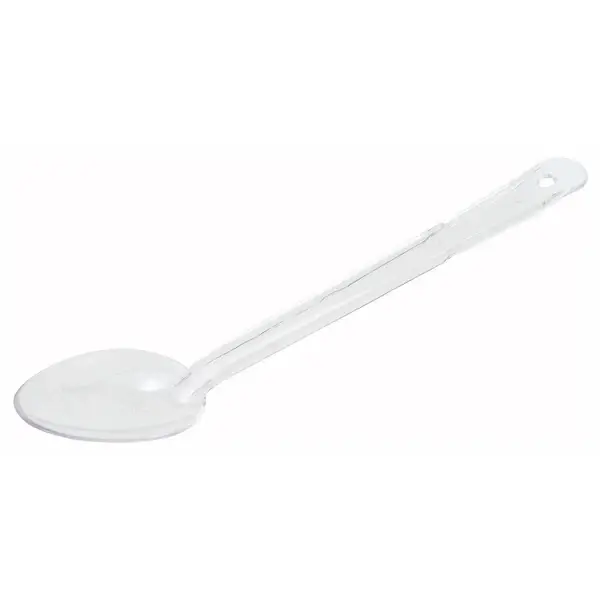 WINCO PSS-13C 13" Clear Polycarbonate Serving Spoon