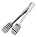 WINCO PT-8 7.5" Stainless Steel Pastry Tongs