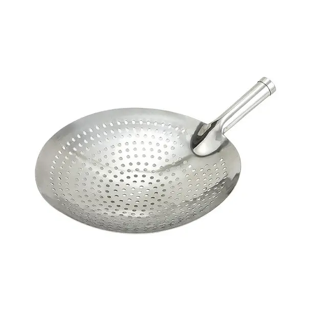 WINCO SC-12 Stainless Steel Round Skimmers 12"