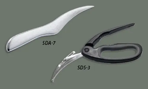 WINCO SDA-7 7.25" Shrimp Deveiner Aluminum