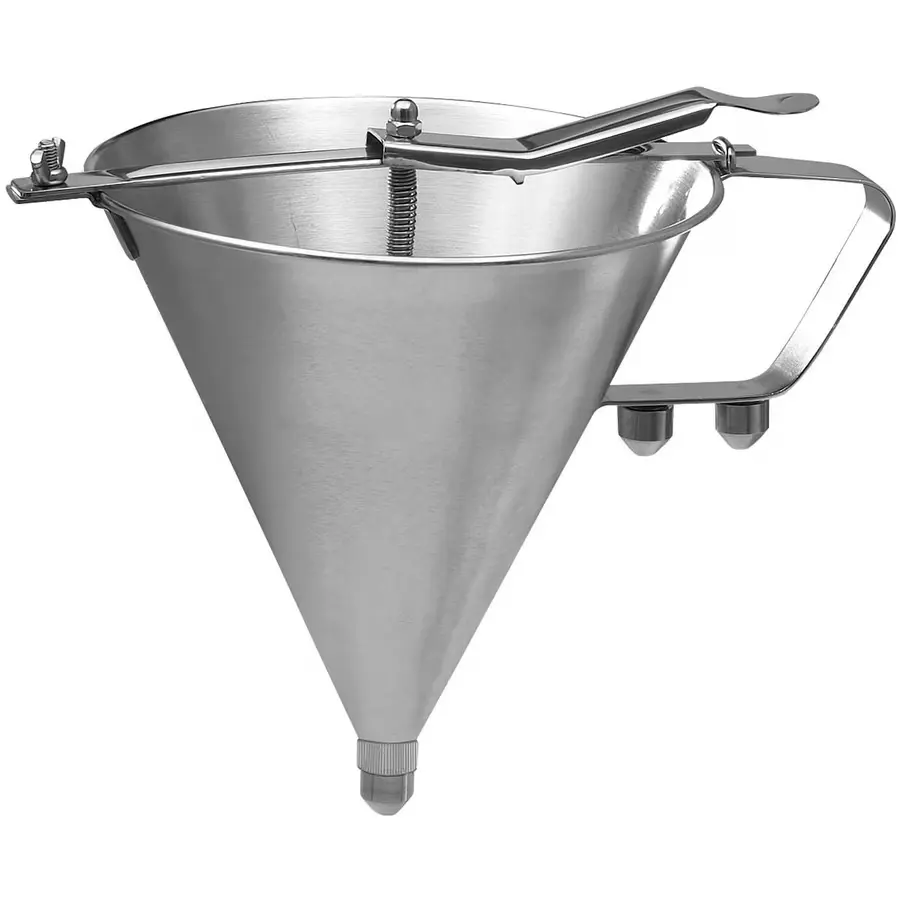 WINCO SF-7 1.6L Confectionery Funnel with 3 Nozzles
