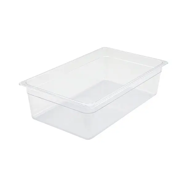 WINCO SP7106 Full Size Clear Food Pan 6" Deep