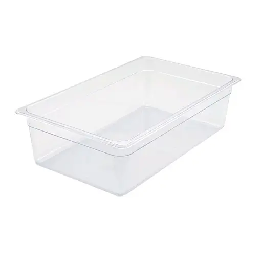 WINCO SP7106 Full Size Clear Food Pan 6" Deep