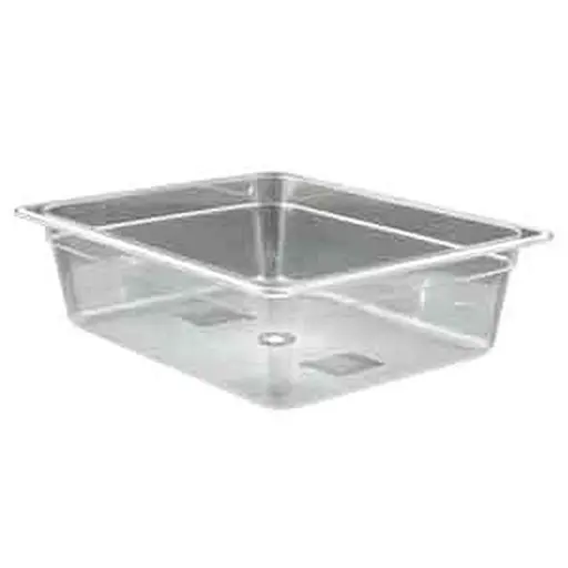 WINCO SP7204 1/2 Size Clear Food Pan 4" Deep