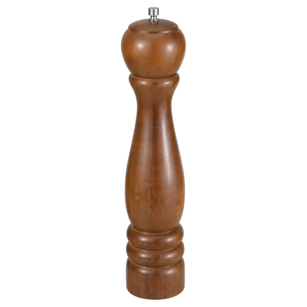 WINCO WPM-12CD Wood Pepper Mill Modern 12"