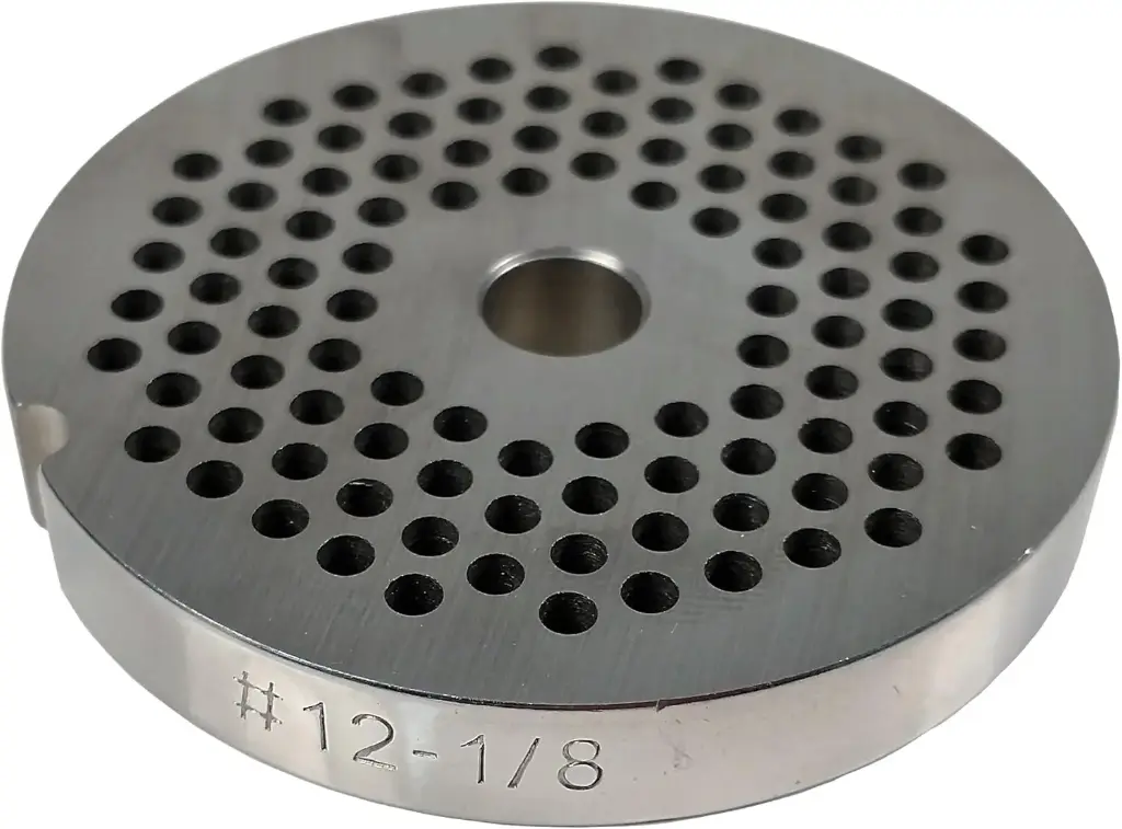 1/8" Stainless Steel Meat Grinder Plate #12