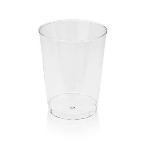 10 Oz Comet Clear Plastic Tumbler
