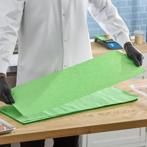 10 X 30 Green Steak Paper