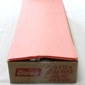 10 X 30 Pink Steak Paper 1000 Pcs