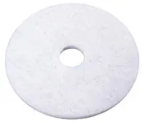 17 Inch White Polishing Pad