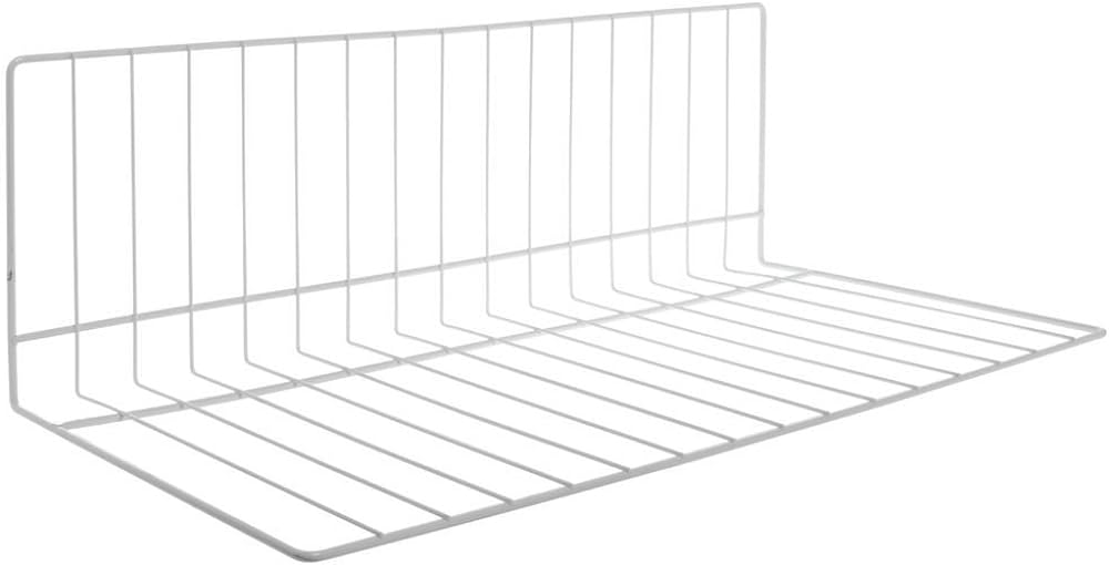 28" x 12" x 8" White Wire Divider