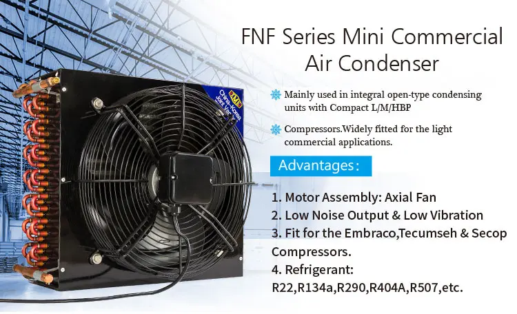 3 HP Condenser For 8F / 10F Meat Case