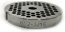 3/16" Stainless Steel Meat Grinder Plate #12