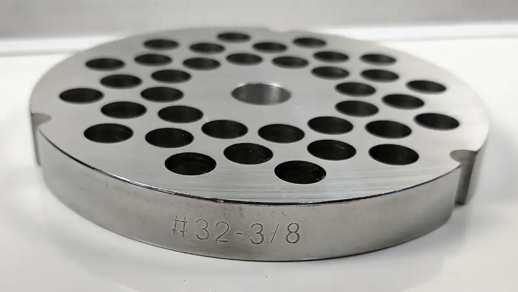 3/8" Stainless Steel Meat Grinder Plate #32