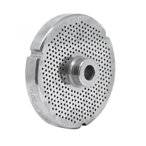 5/8" Stainless Steel Meat Grinder Plate #32 with Hub