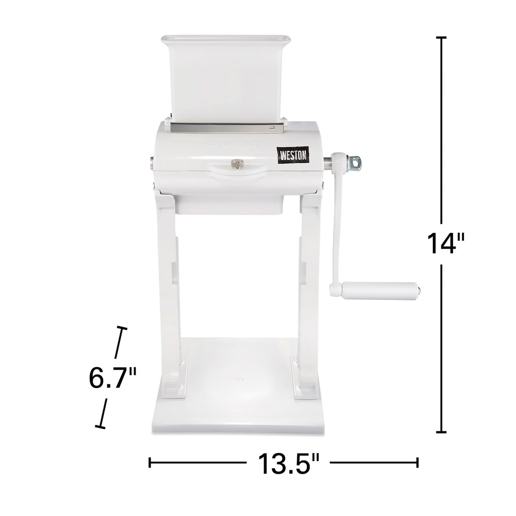 6" Aluminum Meat Cuber and Tenderizer Attachment