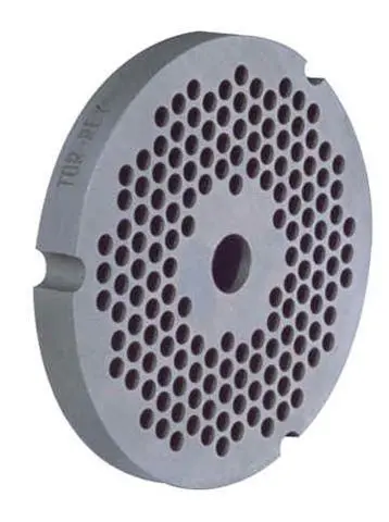 9/64" Stainless Steel Grinder Plate #12