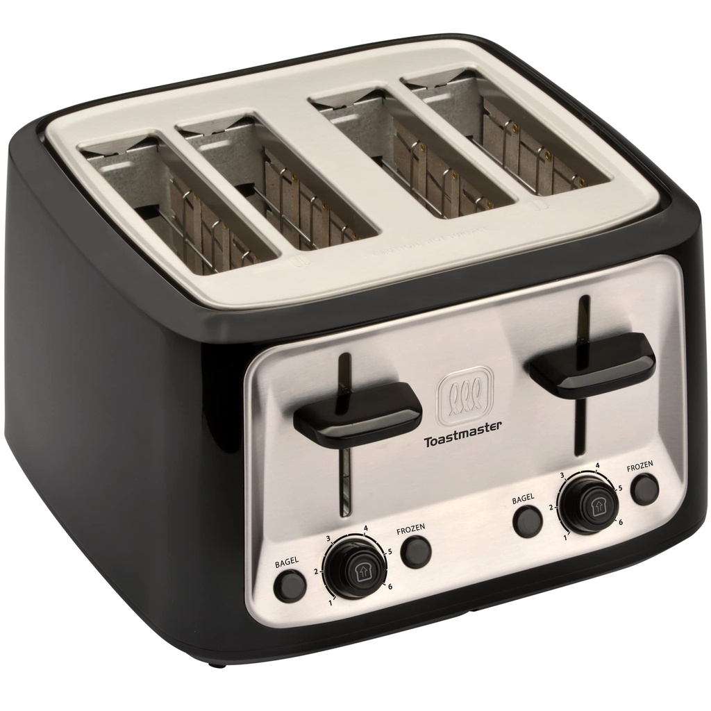 ADCRAFT CT-04/2200W Stainless Steel 4 Slot Toaster