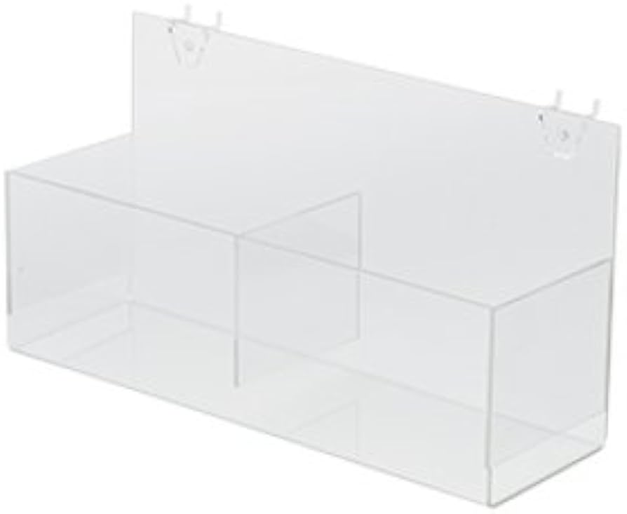 Acrylic Bin 4 x 4 for PEG Board