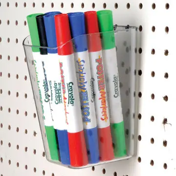 Acrylic Bin 4 x 4 for PEG Board