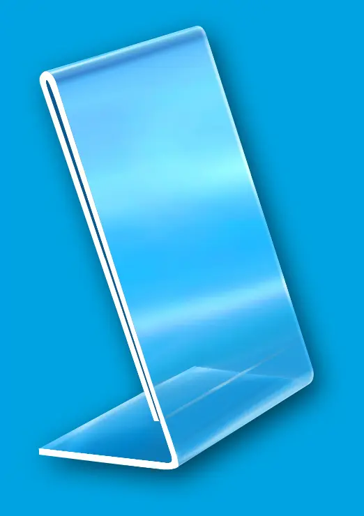 Acrylic Slant Picture Holders